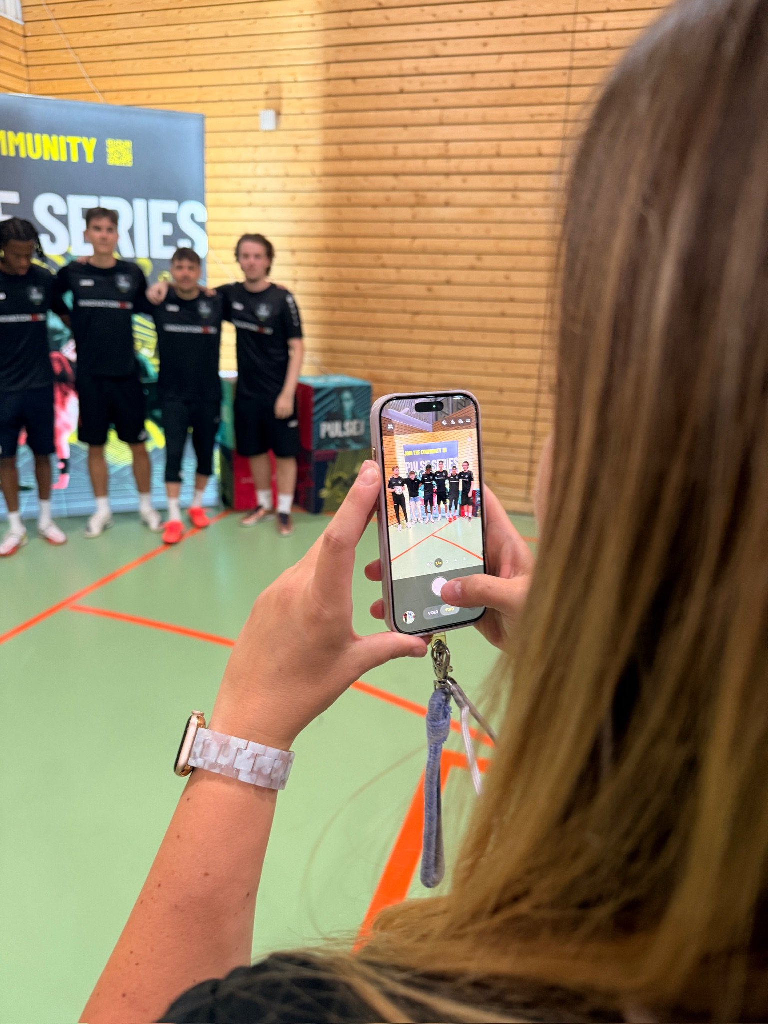 Siegerehrung Team Lisch, Sieger MLH Spieltag 1 mit Goldenem Ticket