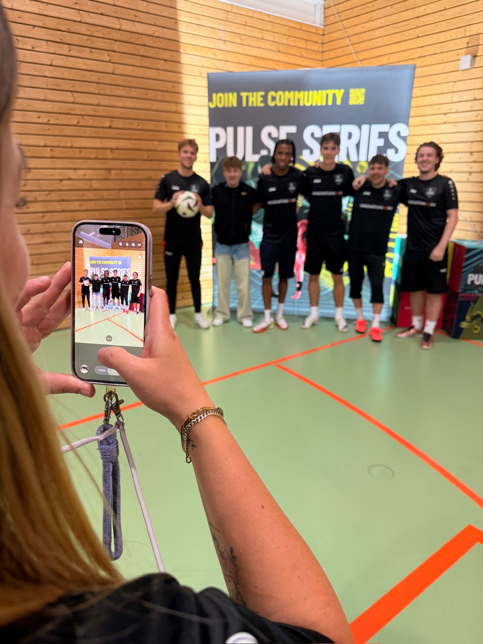 Siegerehrung Team Lisch, Sieger MLH Spieltag 1 mit Goldenem Ticket