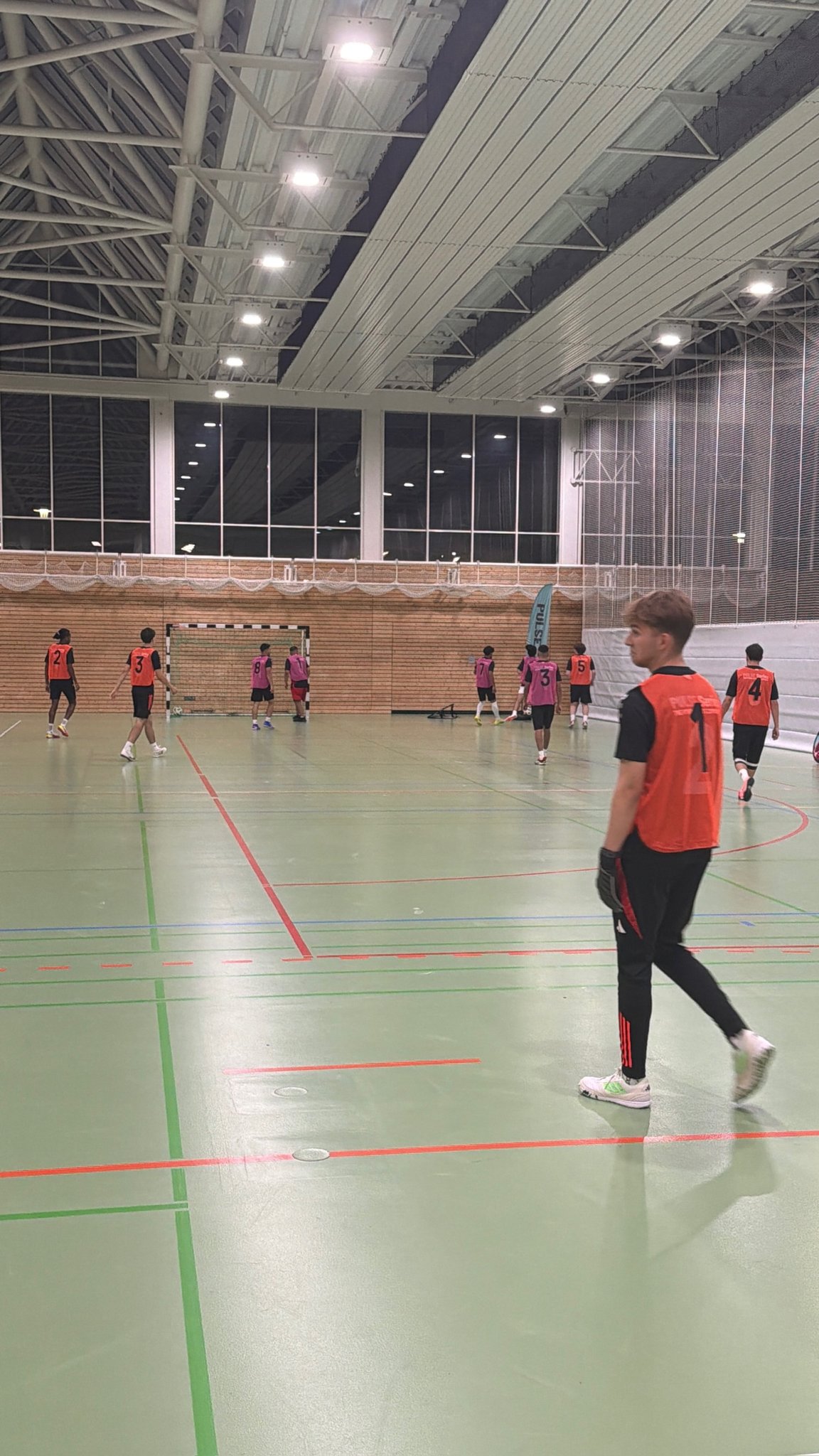 Feldaction in der Sportschule Oberhaching, Spieltag 1