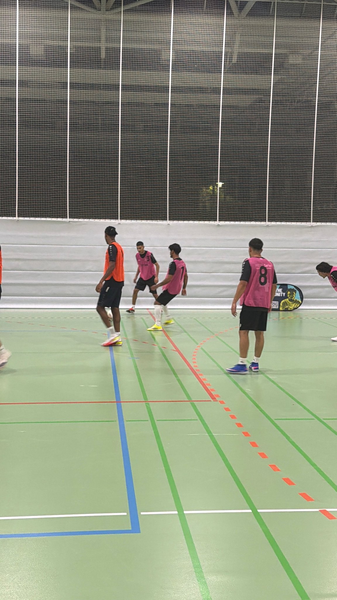 Feldaction in der Sportschule Oberhaching, Spieltag 1